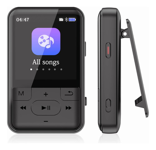 64gb Reproductor Mp3 Con Pantalla 1.54'', Grabadora De Voz