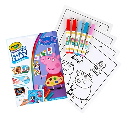 Crayola - Cuaderno Para Colorear Pistas De Blue, Color Wonde
