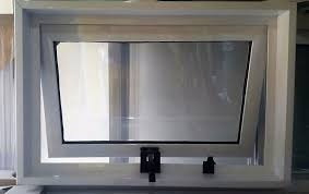 Brazo Empuje Aluminio 50x50 Vidrio Entero Abershop