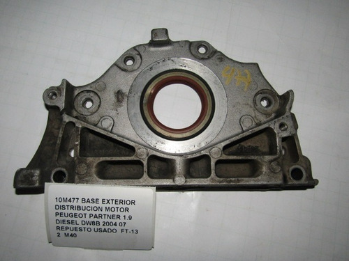 Base Exterior Distribucion Motor Peugeot Partner 1.9 2004 07 (Usado)