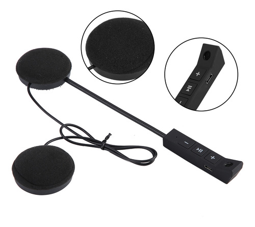 Audífonos Para Casco, 1 Par De Bocinas Bt Para Motocicle