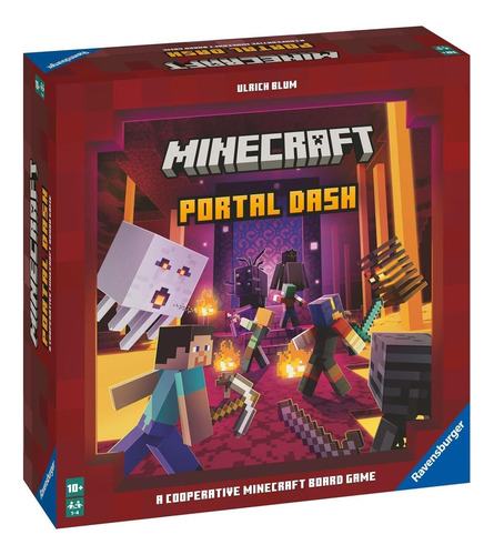 Ravensburger Minecraft: Portal Dash, Juegos De Mesa Para Y A