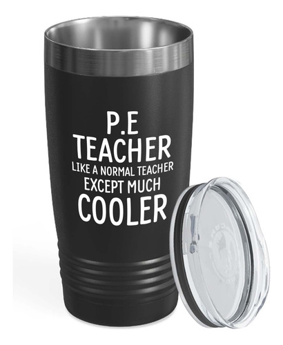 Vaso Vikingo De Edicion Negra Para Profesores De 20 Onzas, P