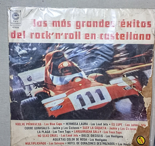 Los Más Grandes Éxitos Del Rock 'n' Roll En Castellano (l.p)