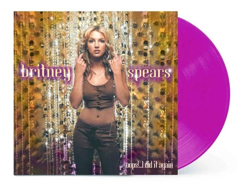 Britney Spears Opa!... i Did It Again Lp em vinil roxo