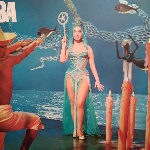 Cromo La Prensa De La Actriz Sara Montiel En Samba, Cine (Usado)