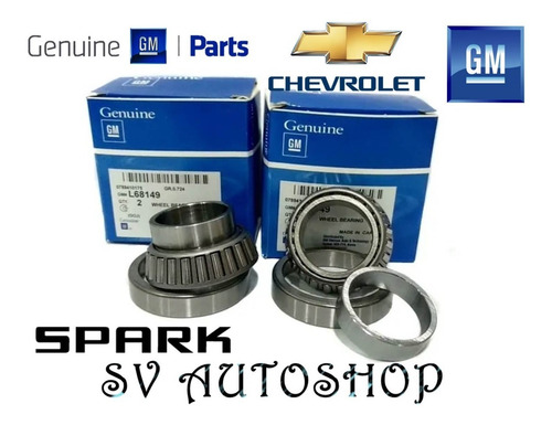 Rolinera Rodamiento Delantero Spark Matiz L68149 Separador