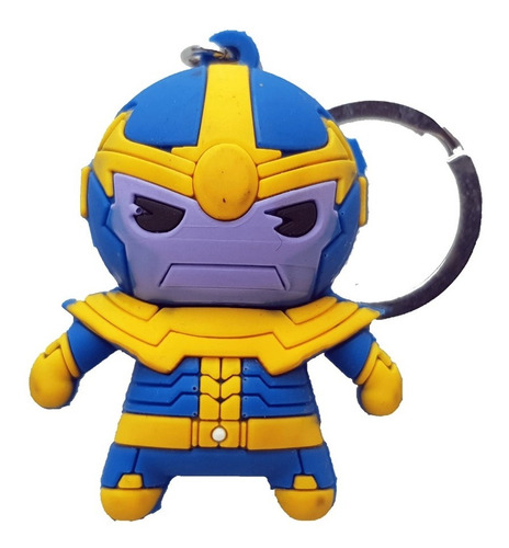 Llavero Thanos Figura Goma Avengers Marvel