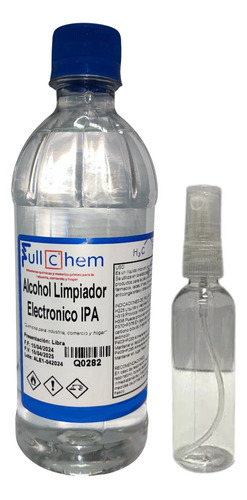 Alcohol Isopropílico Limpiador Electrónico 500 Ml