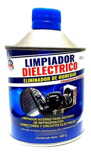 Limpiador Interno Dielectrico Eliminador De Humedad 500g