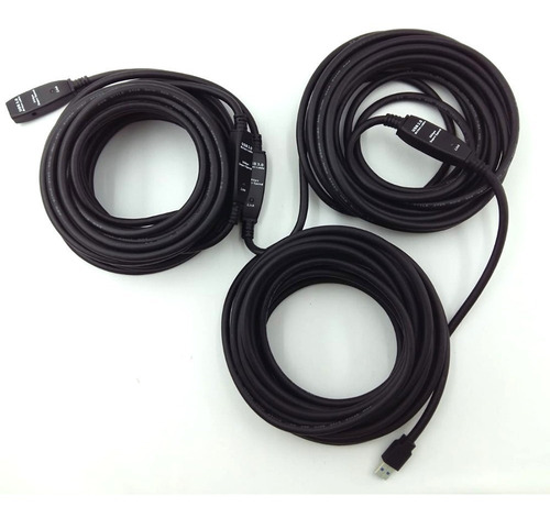 Imagem 4 de 5 de Extensor Usb 3.0 Ativo Repetidor A Macho X A Fêmea 30 Metros