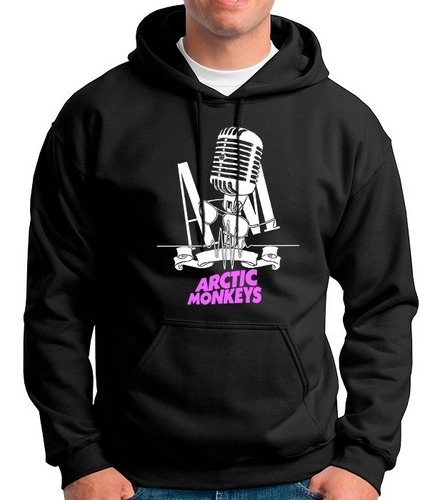 Buzo Hoddie Capota Cerrado Arctic Monkeys 08