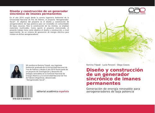 Libro: Diseño Y Construcción De Un Generador Sincrónico De I