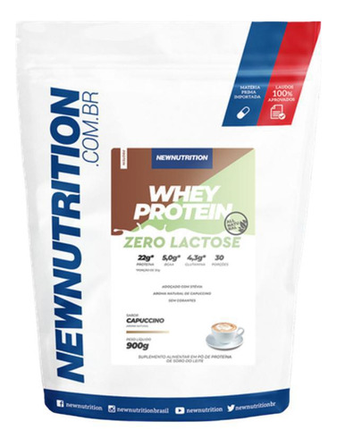 Whey Protein Zero Lactose - 900g - Newnutrition