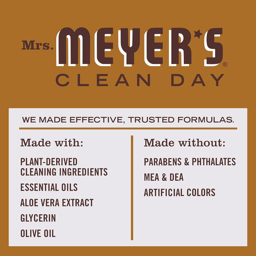 Señora. Jabón De Manos Meyers Clean Day, Especias De Bellota