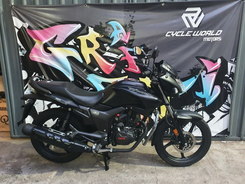 Moto Hero Hunk 150 15 Hp I3s 0km Negro Mate Ex Honda 19/1