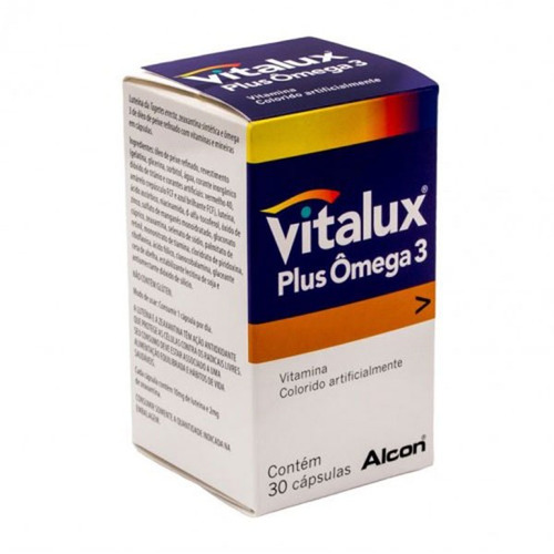 Vitalux Plus Omega 30 Capsulas (luteina/zexantina)