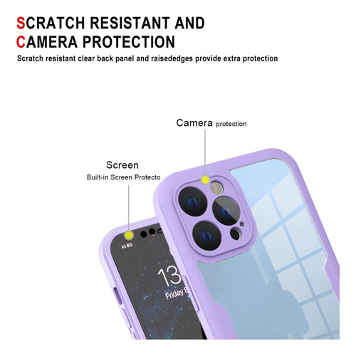 Para Iphone14 Pro Max Funda Protectora, Funda Todo Incluido