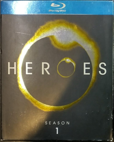 Blu Ray Serie Heroes Temporada 1 Completa Original 4 Discos