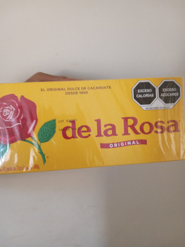 Mazapan  De La Rosa 40 Pz De 21g