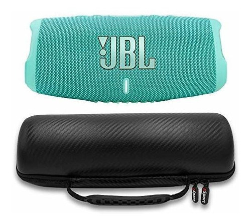 Bocina Jbl Charge 5 Ip67 20h Bateria Estuche De Viaje -aqua