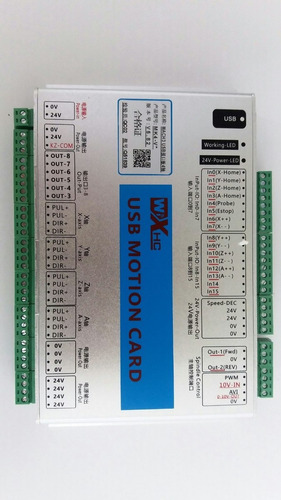 Modulo De Interface Usb Para Mach3 Cnc 4 Ejes
