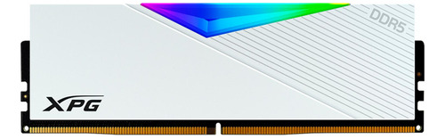 Memoria Ram Ddr5 16gb 5200mt/s Xpg Lancer Rgb 1x16gb Blanco