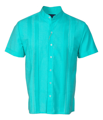 Guayabera Yucateca En Cuello Mao, Modelo Chapap. 