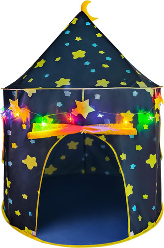 Lotfancy Play Tent Para Niños, Con Estrella Y Bolsa De Almac