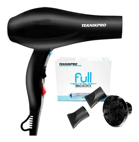 Secador De Pelo Profesional Full Technology 5000 Teknikpro