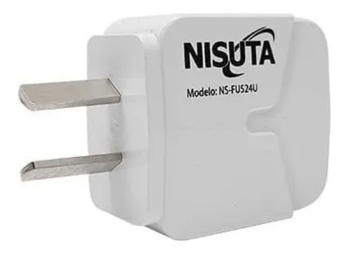 Cargador Celular Nisuta Nsfu524um Cable Micro Usb 2.4a