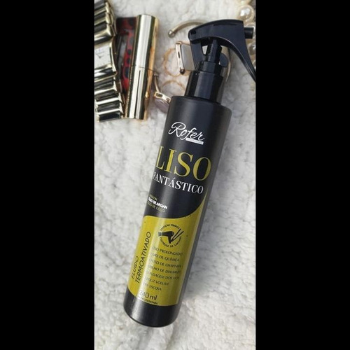 Fluído Termoativado Efeito Liso Prolongado Rofer 240ml