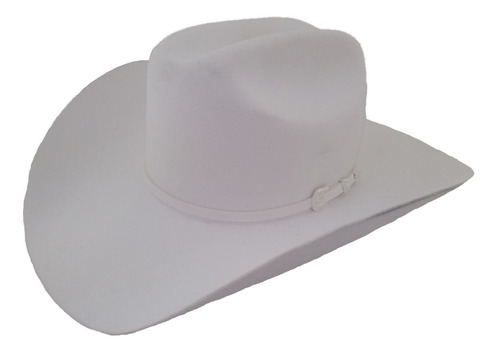 Imagen 1 de 4 de Sombrero Texana 4 X Marca Stetson Blanco Lana Pelo De Búfalo