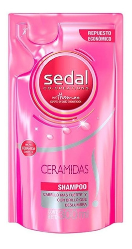 Repuesto Shampoo Sedal Co-Creations Ceramidas en repuesto de 300mL por 1 unidad