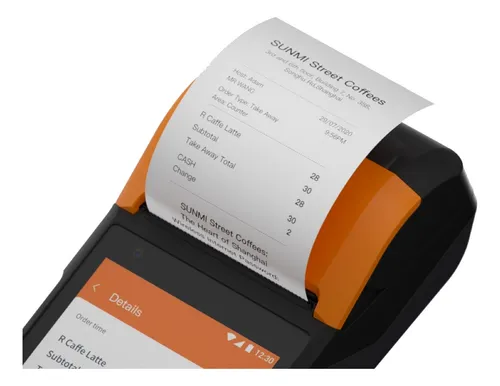 Terminal Pos Mano Sunmi - V2s - Impresora, Nfc Y Lector 2d