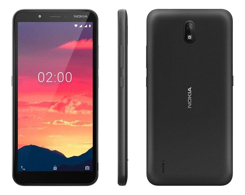 Nokia C2 Dual SIM 16 GB preto 1 GB RAM