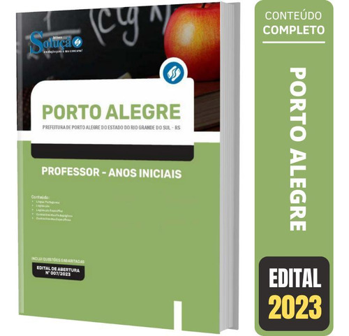Apostila Porto Alegre Rs - Professor Anos Iniciais