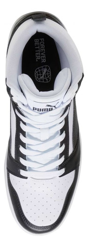 Tenis Puma Rebound Blanco/negro Caballero 392326 01 I