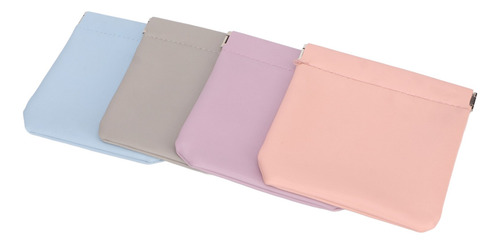 Mini Bolsa De Almacenamiento De Lápiz Labial De 4 Colores