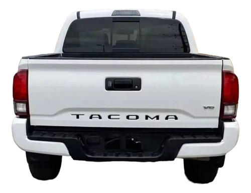 Emblema Toyota Tacoma 2016 2017 2018 2019 No Vinil Letras
