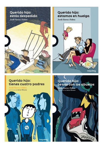 4 Libros Coleccin Querido Hijo Jordi Sierra Fabra Oiuuuys