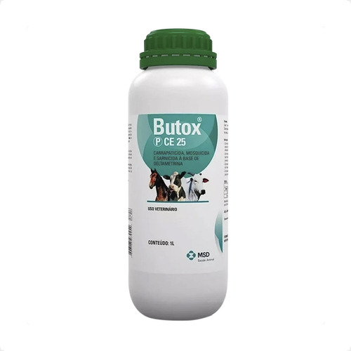 Carrapaticida, mosquicida, 2 Butox P Ce 25 Msd, 1 litro