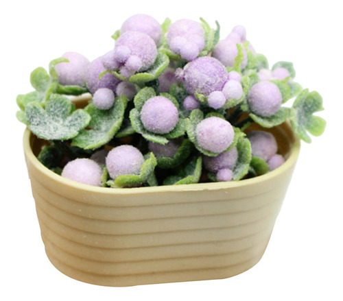 Modelo De Bonsái En Miniatura, Mini Planta Violeta