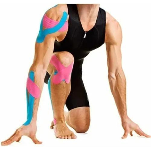 Fita Kinesio Tape Bandagem Elástica Funcional Adesiva Sports