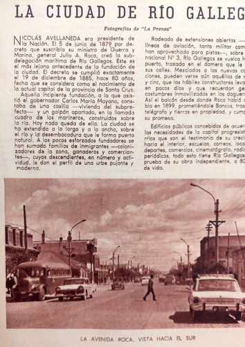 La Ciudad De Río Gallegos En 1965 Santa Cruz Patagonia Fotos