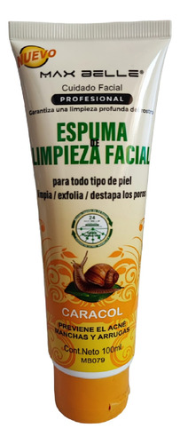 Espuma De Limpieza Facial De Caracol Global