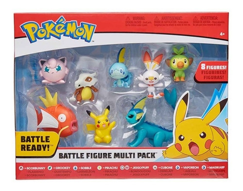 Pokemon Battle Ready Pack De Figuras De Batalla