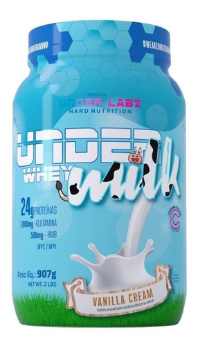 Under Milk Whey 907g - Under Labz Sabor Caramel macchiato