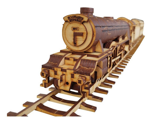 Imagen 2 de 10 de Rompecabezas Hogwarts Express (harry Potter) Puzzle 3d