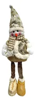 Comprar Muñecos Navideños Patilargas Papá Noel Y Muñeco De Nieve